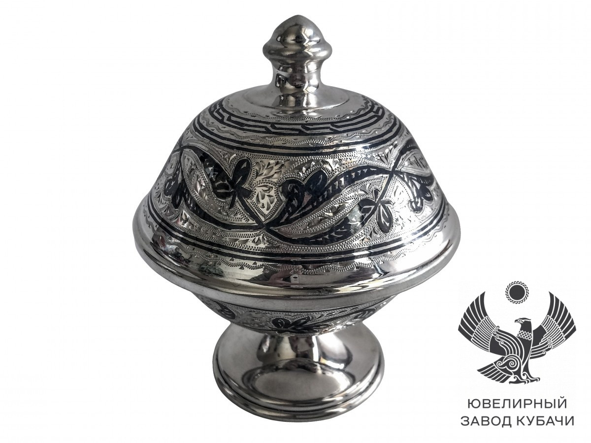 Икорница из серебра цена