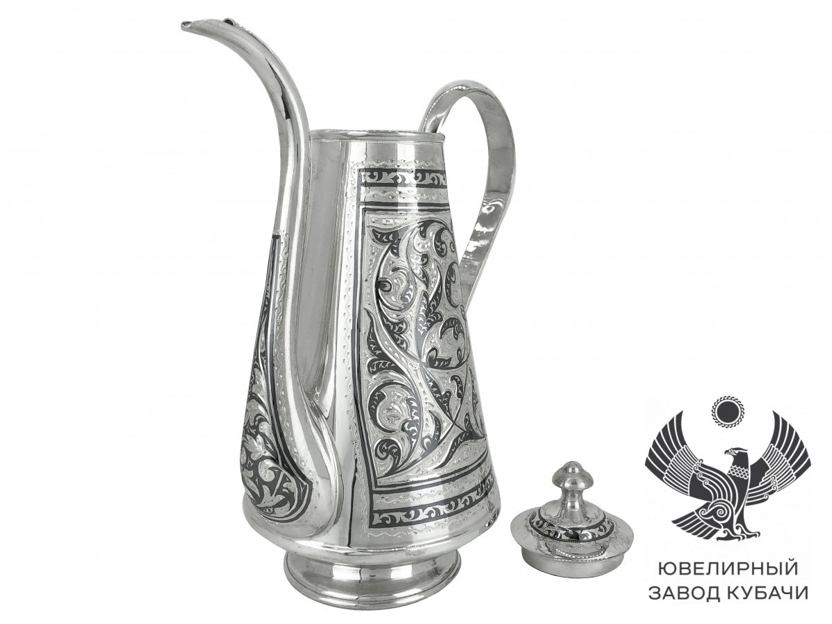 Серебряный  кофейник  купить