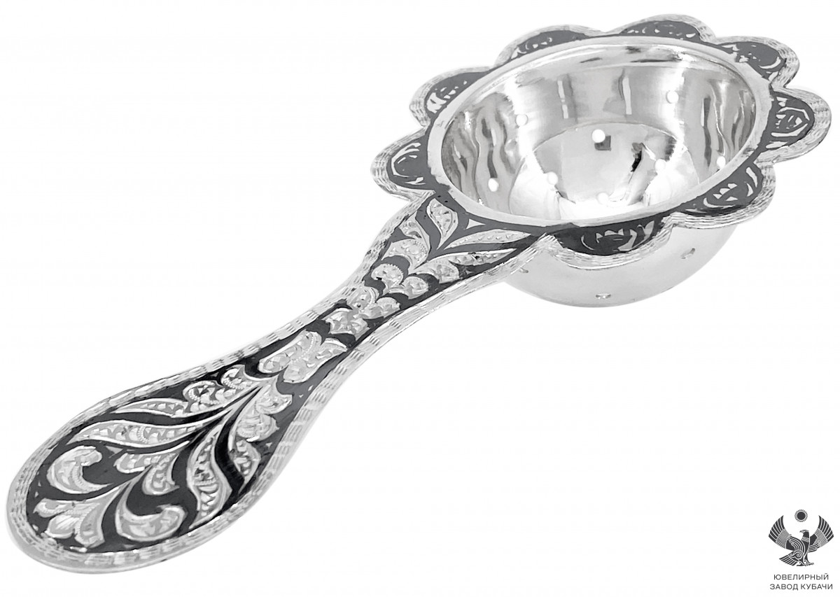 Серебряное  ситечко  купить